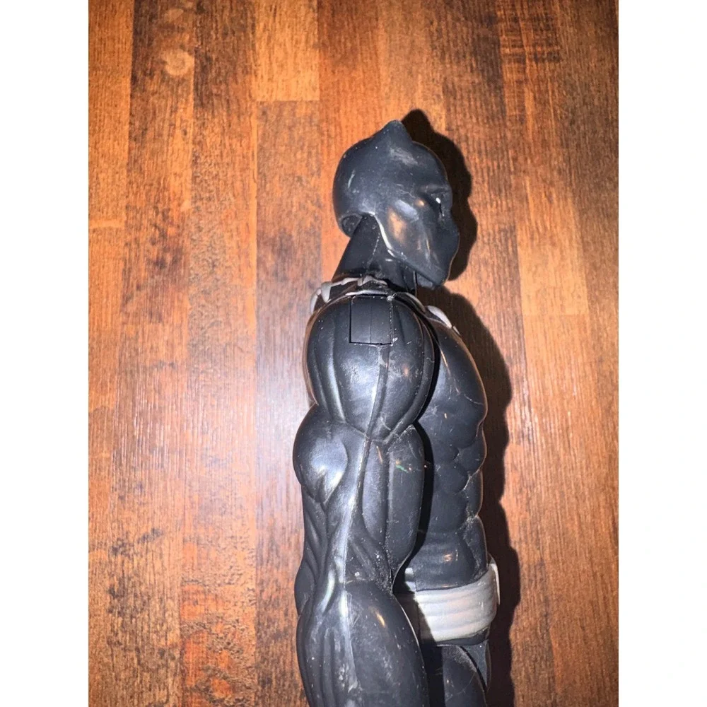 Marvel Black Panther Titan Hero‎ Series 12 Inch Action Figure Black Silver